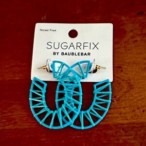 🌵3/$15 Sugarfix by BaubleBar Metal Blue Earrings ( see description)